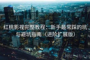 红桃影视完整教程：新手最常踩的坑与避坑指南（进阶扩展版）