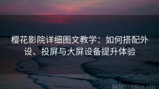 樱花影院详细图文教学：如何搭配外设、投屏与大屏设备提升体验