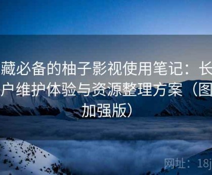 收藏必备的柚子影视使用笔记：长期用户维护体验与资源整理方案（图文加强版）