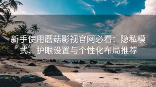 新手使用蘑菇影视官网必看：隐私模式、护眼设置与个性化布局推荐
