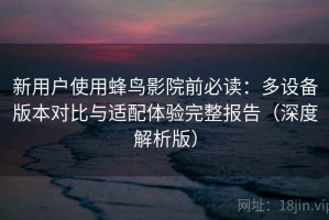 新用户使用蜂鸟影院前必读：多设备版本对比与适配体验完整报告（深度解析版）
