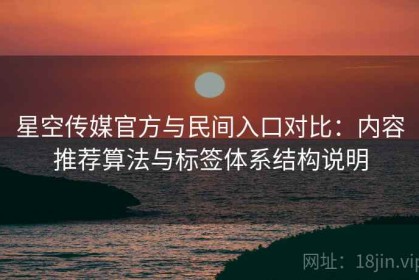 星空传媒官方与民间入口对比：内容推荐算法与标签体系结构说明