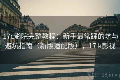17c影院完整教程：新手最常踩的坑与避坑指南（新版适配版），17 k影视