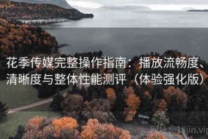 花季传媒完整操作指南：播放流畅度、清晰度与整体性能测评（体验强化版）