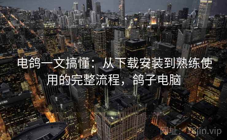 电鸽一文搞懂：从下载安装到熟练使用的完整流程，鸽子电脑