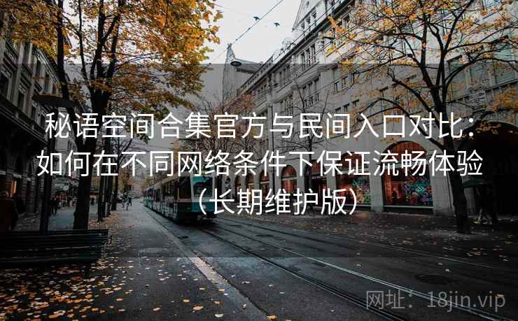 秘语空间合集官方与民间入口对比：如何在不同网络条件下保证流畅体验（长期维护版）