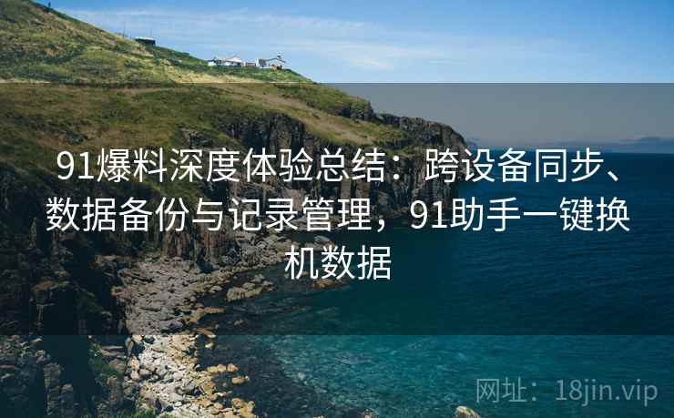 91爆料深度体验总结:跨设备同步、数据备份与记录管理,91助手一键换机数据 91爆料深度体验总结:跨设备同步、数据备份与记录管理,91助手一键换机数据