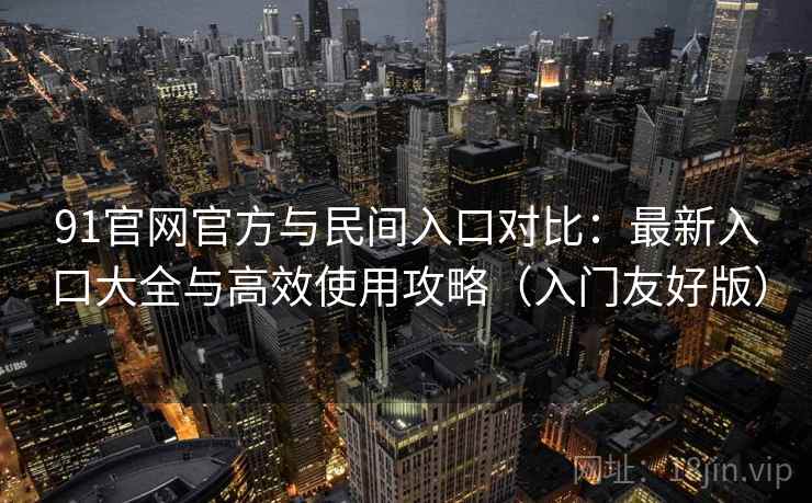 91官网官方与民间入口对比：最新入口大全与高效使用攻略（入门友好版）
