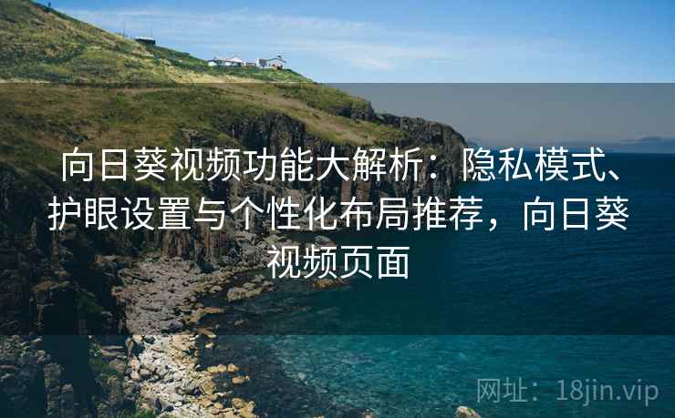 向日葵视频功能大解析：隐私模式、护眼设置与个性化布局推荐，向日葵视频页面